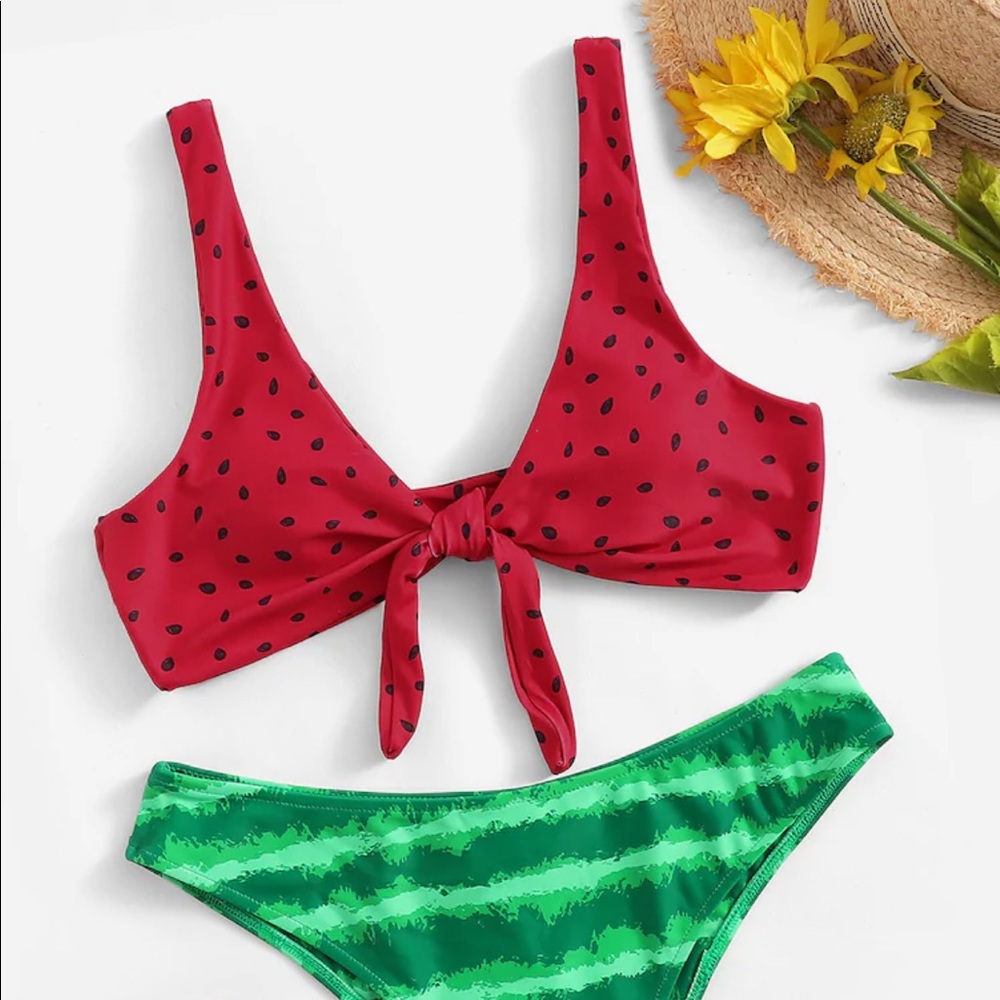 SHEIN WATERMELON BIKINI SIZE SMALL